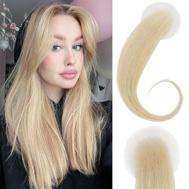 Full Lace Hair Topper with Wire for Women - Natural Human Hair Frontal