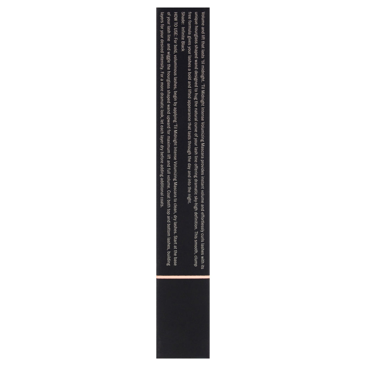 Volumizing Black Mascara with Hourglass Wand - 0.3 oz