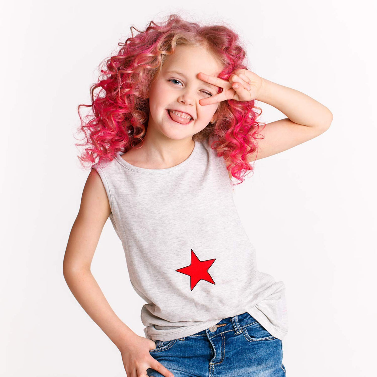 Hair Chalk Set - 10 Washable Colors for Kids