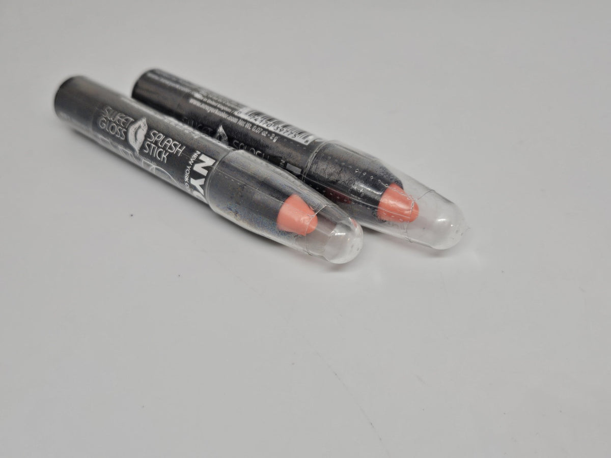 NYC Sweet Splash Lip Gloss Stick Mango Punch Set - 2 Pack