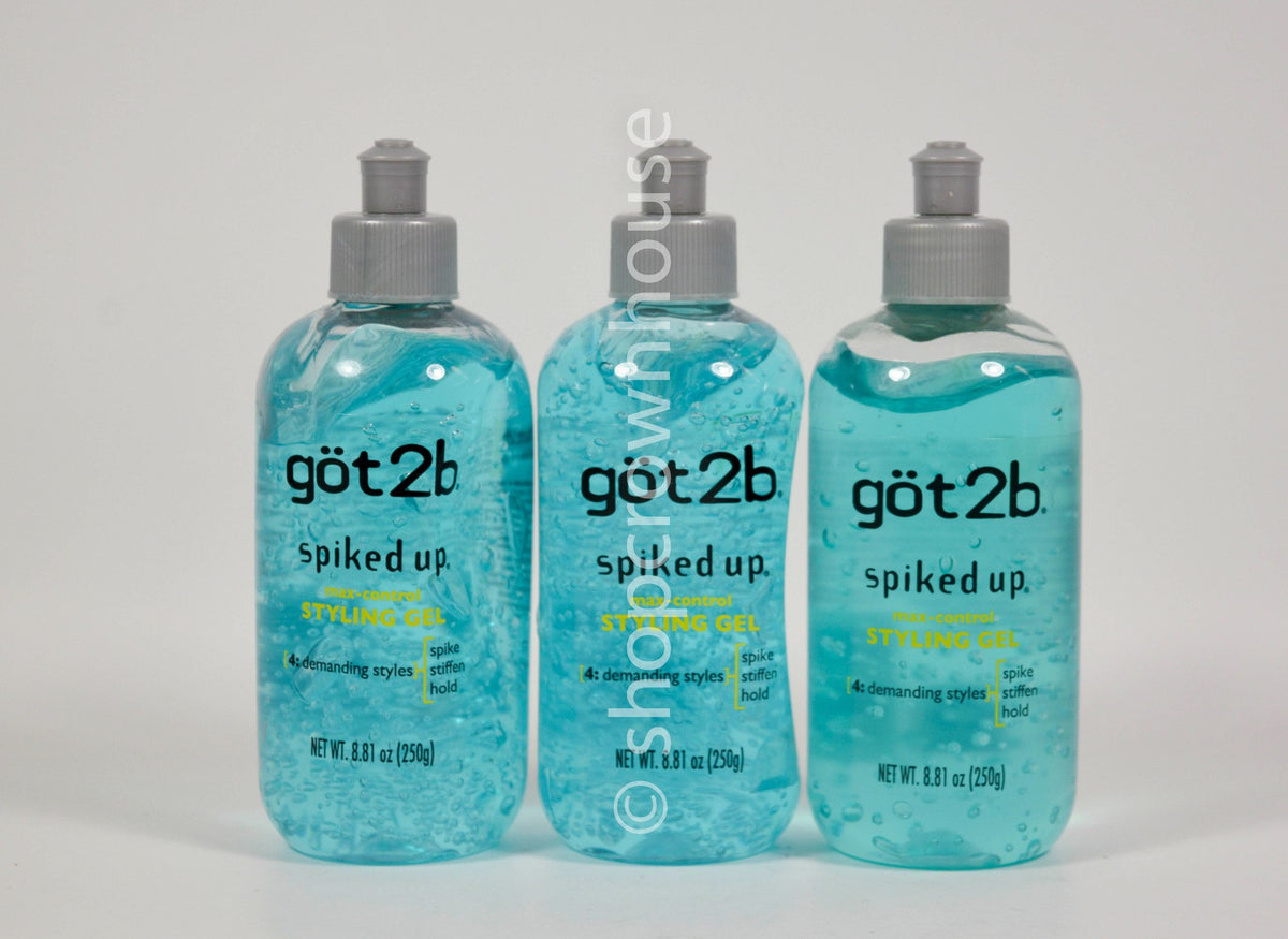 Got2b Spiked Up Max Control Styling Gel - 8.81 oz Pack of 3