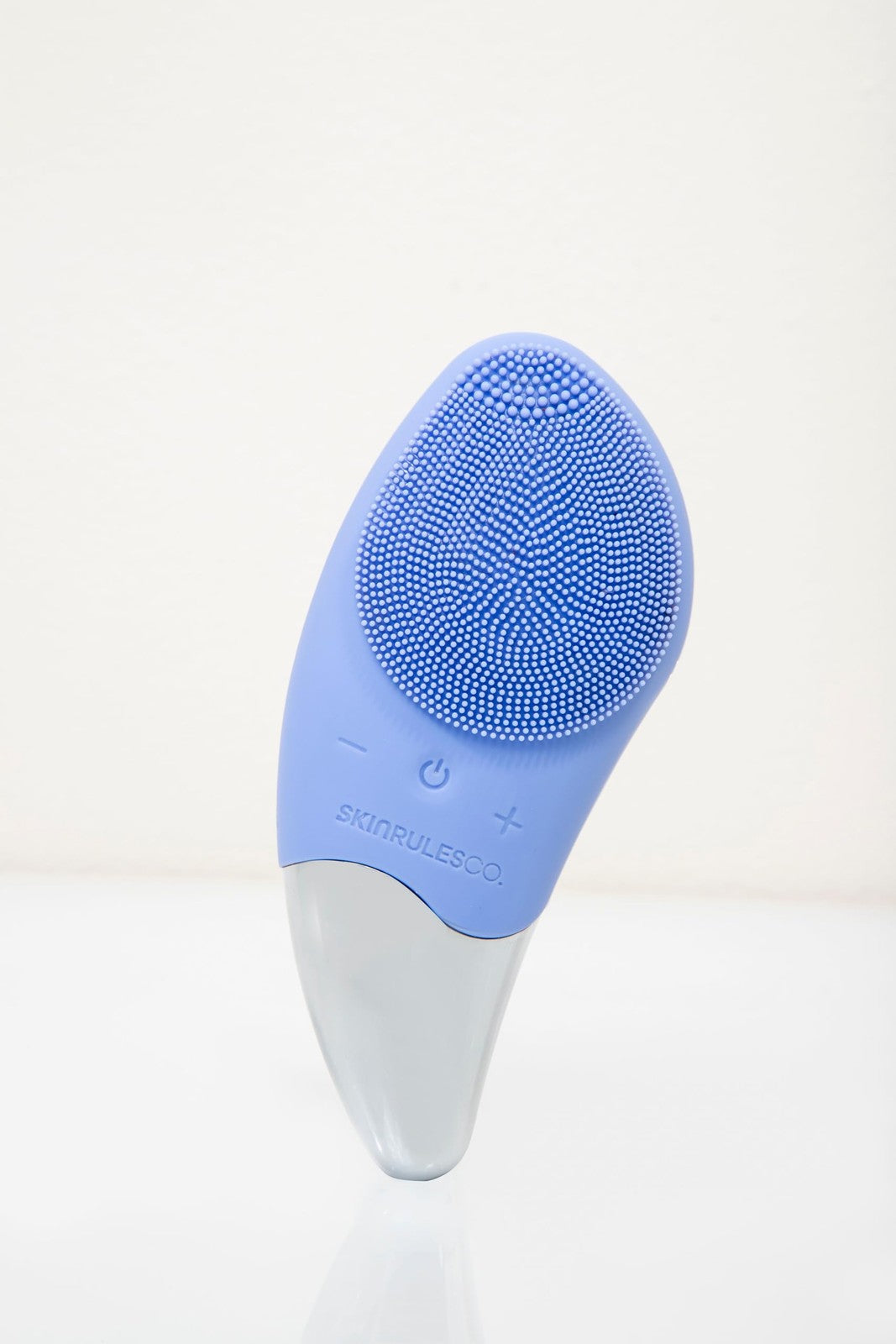 Waterproof Sonic Facial Cleansing Brush - Electric Blue, Rechargeable