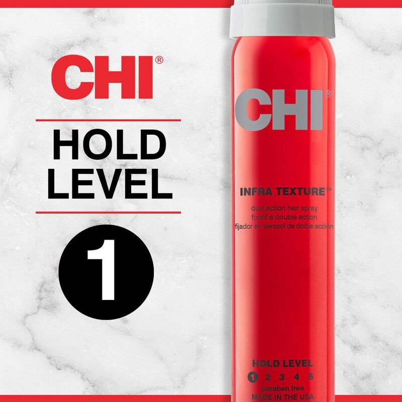 CHI Infra Texture Dual Action Hair Spray 2.6oz Travel Size 2-Pack