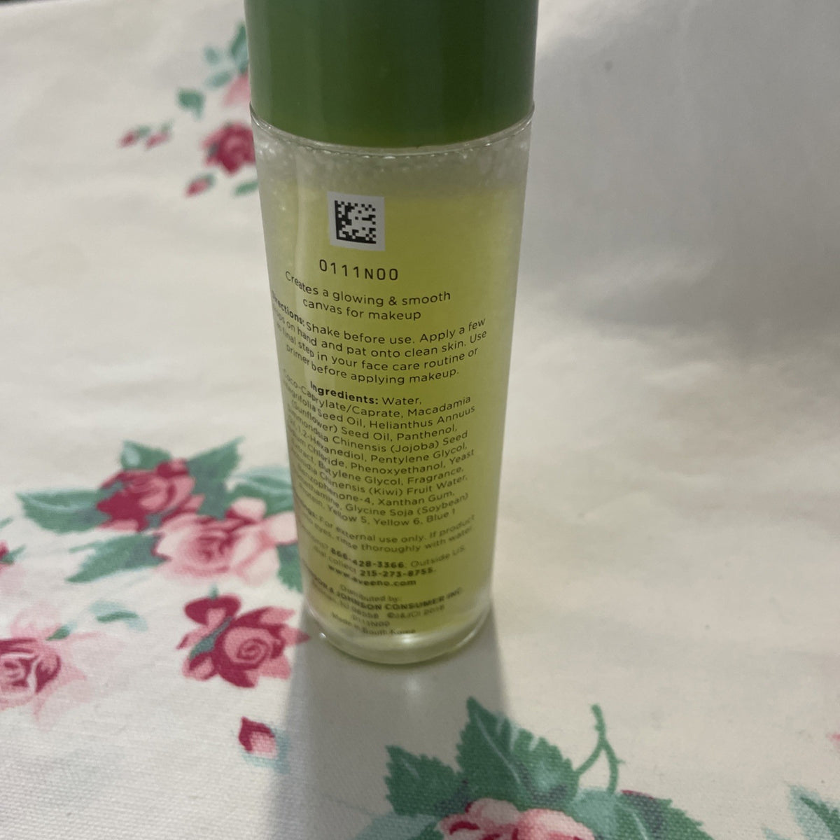 Aveeno Positively Radiant Maxglow Serum & Primer 1.5oz - New Retired Stock