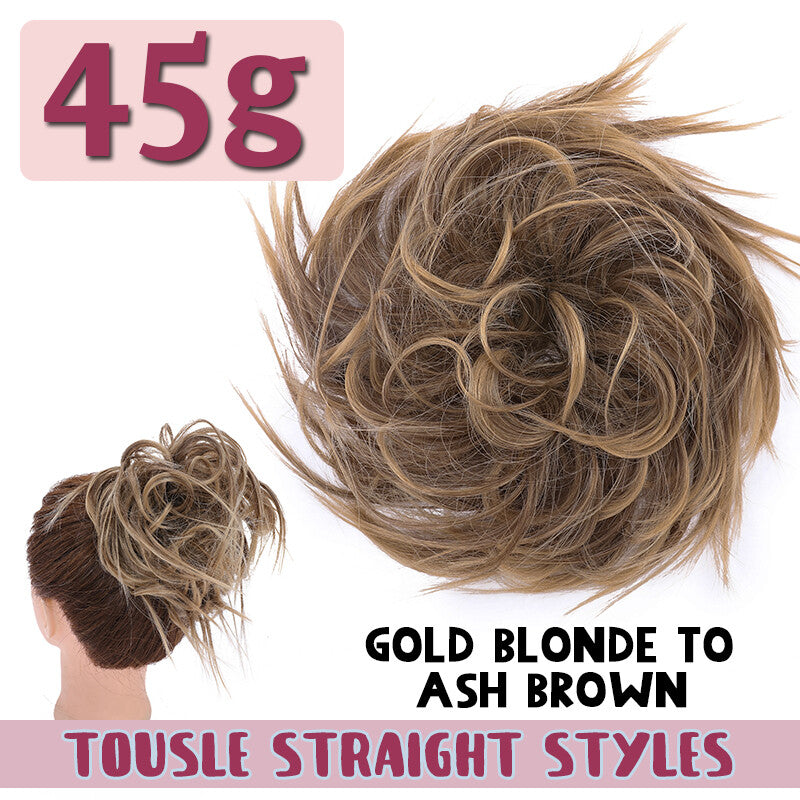 Thick Large Messy Bun Hair Piece Scrunchie Updo Wrap Hair Extensions
