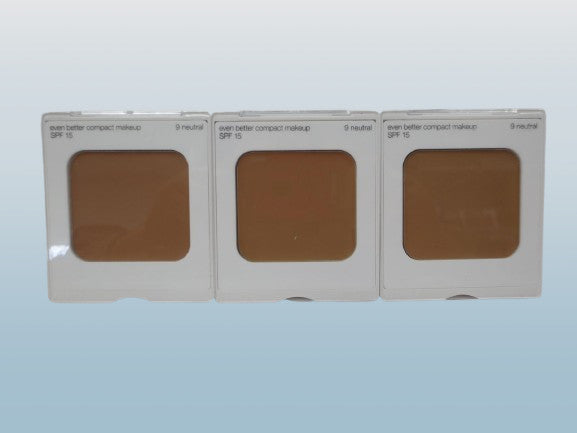 Clinique 9 Neutral Even Better Compact Makeup SPF 15 Refill Pack - 3 Pieces