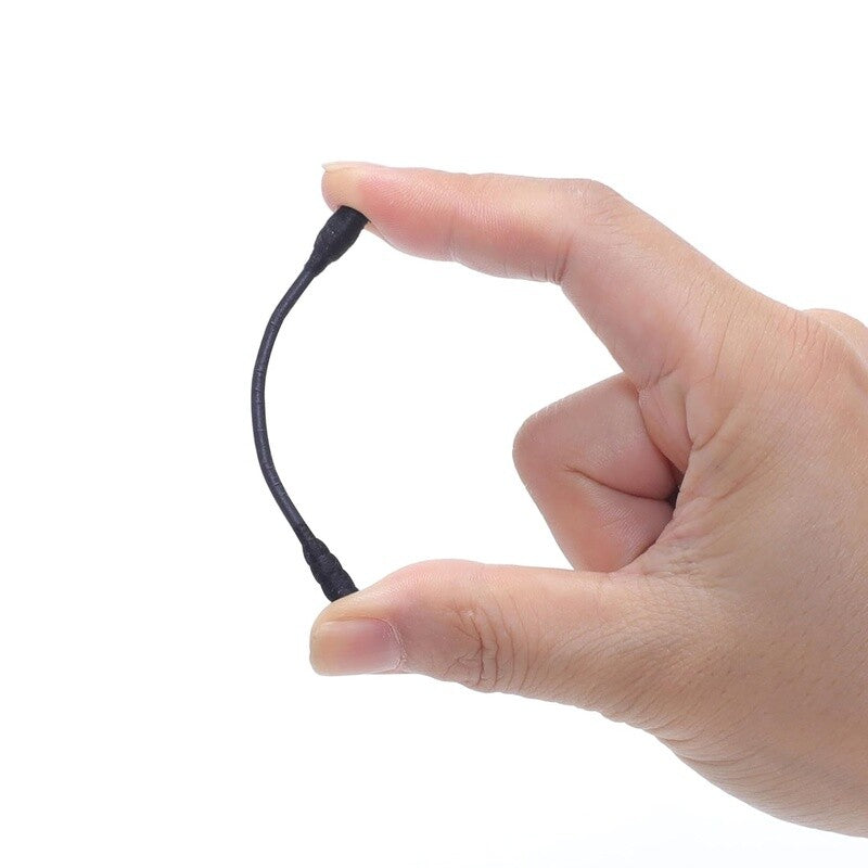 Organic Cotton Swabs with Spiral Tip - Lint-Free, Charcoal Infused, 200 Count
