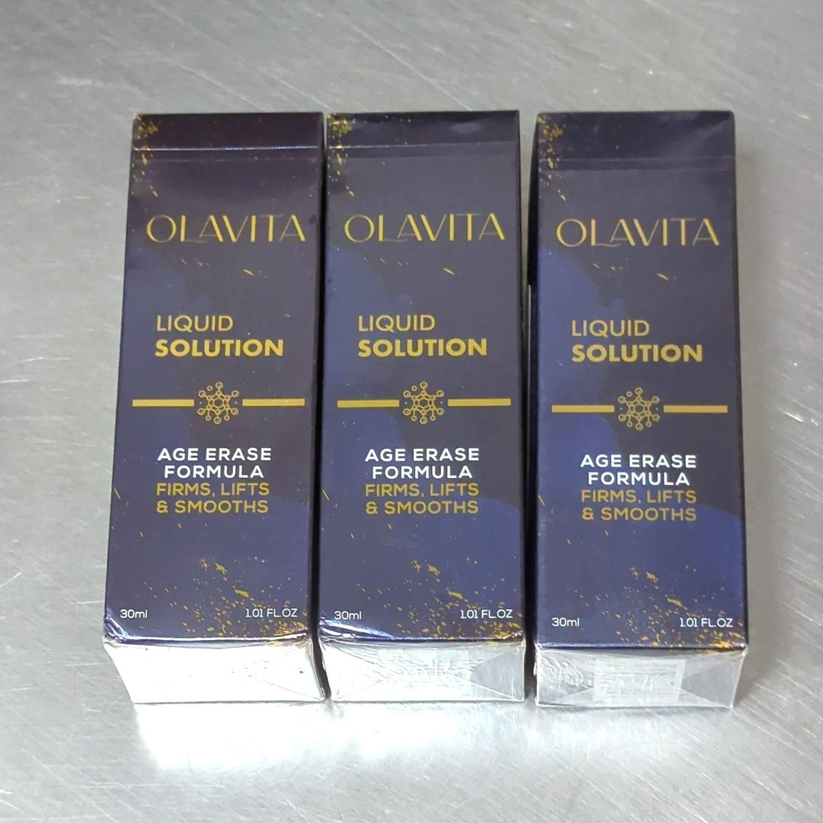 Anti-Aging Liquid Skin Care Solution - Age Erase Formula 1 OZ
