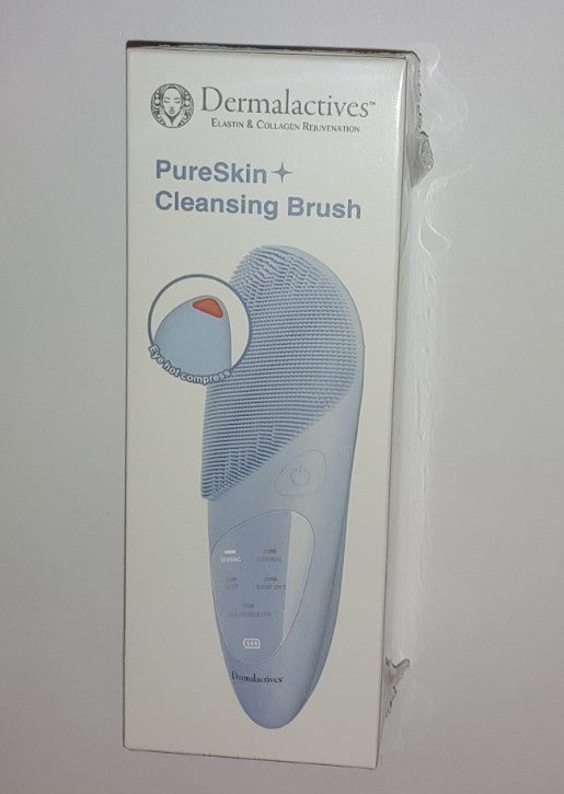 Dermalactives PureSkin Sonic Cleansing Brush with 5 Modes - Deep Facial Cleanser