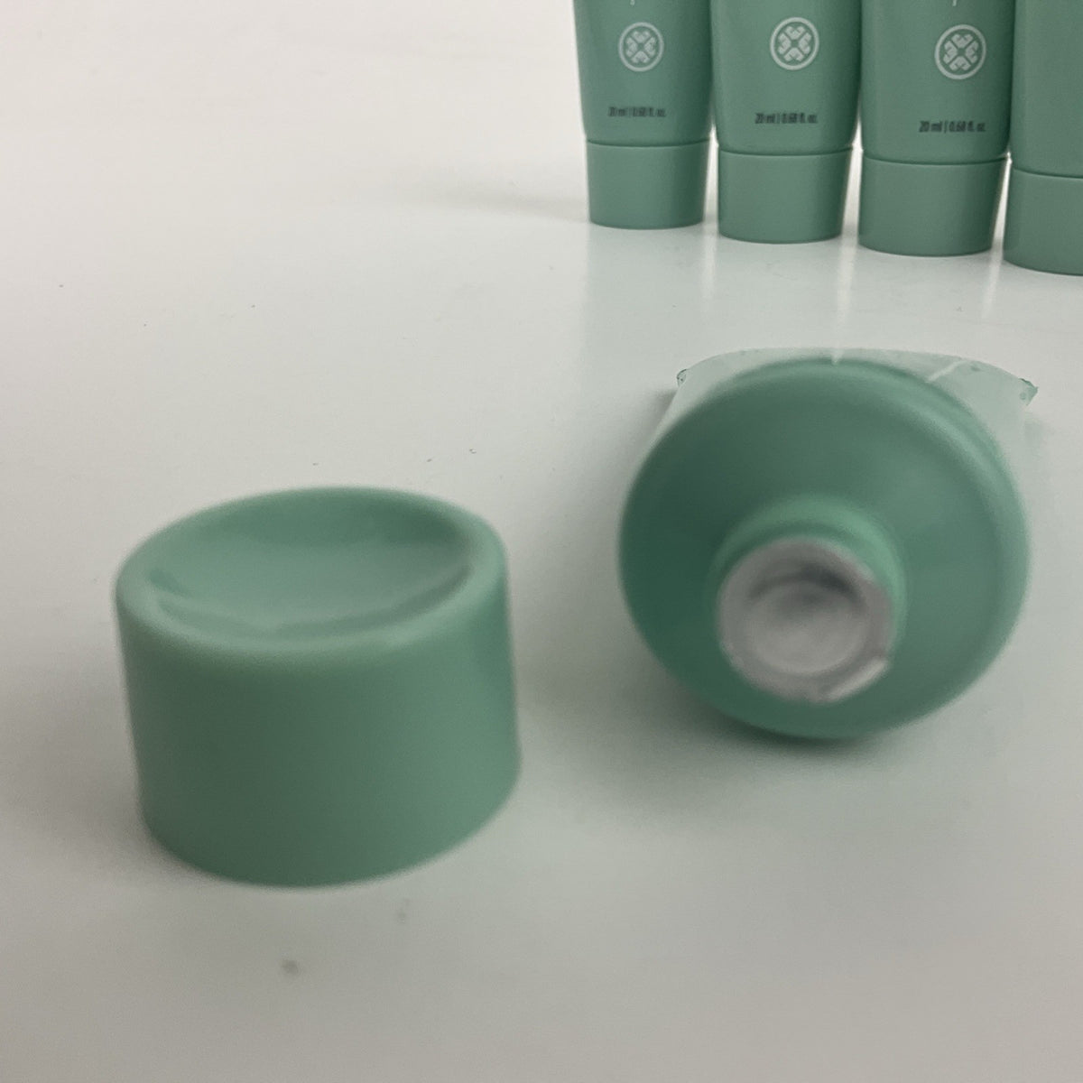 6 Pack Gentle Exfoliating Facial Cleansers - 20ml Travel Sizes