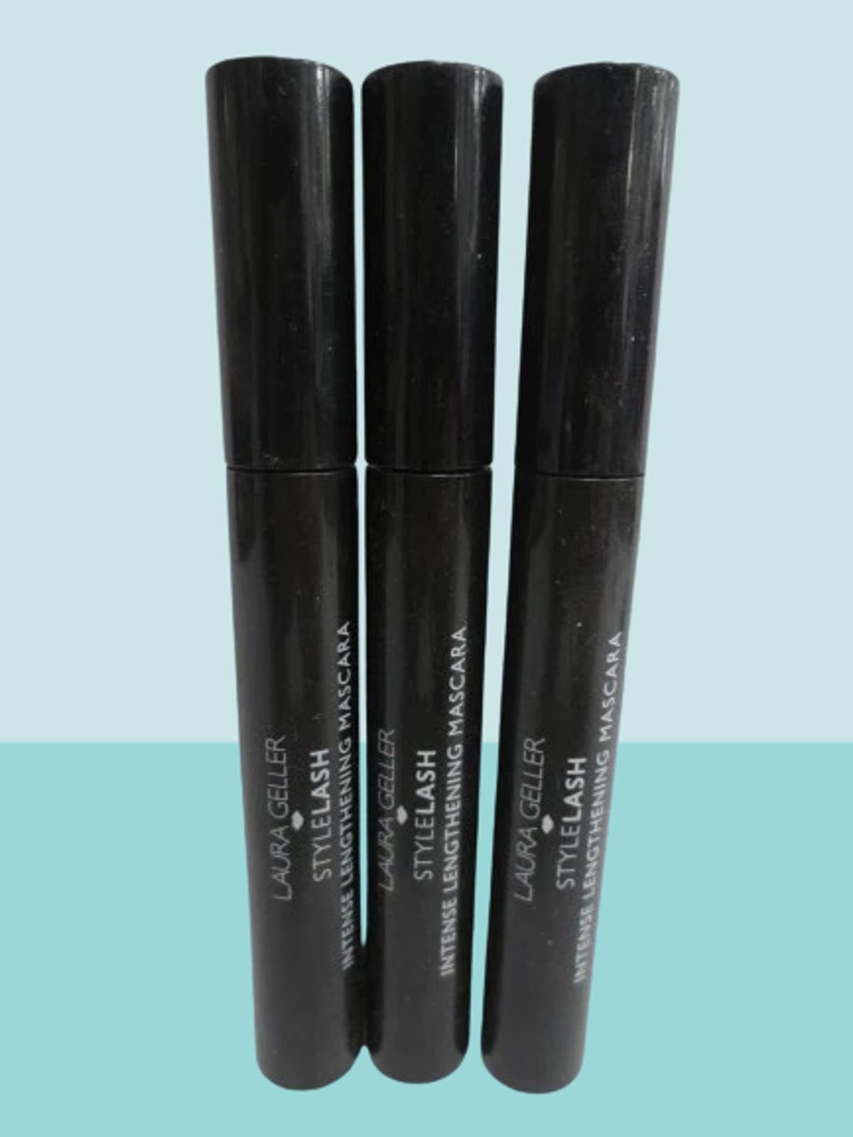 Intense Lengthening Mascara for Eyes - Black, 0.33 oz, Pack of 3