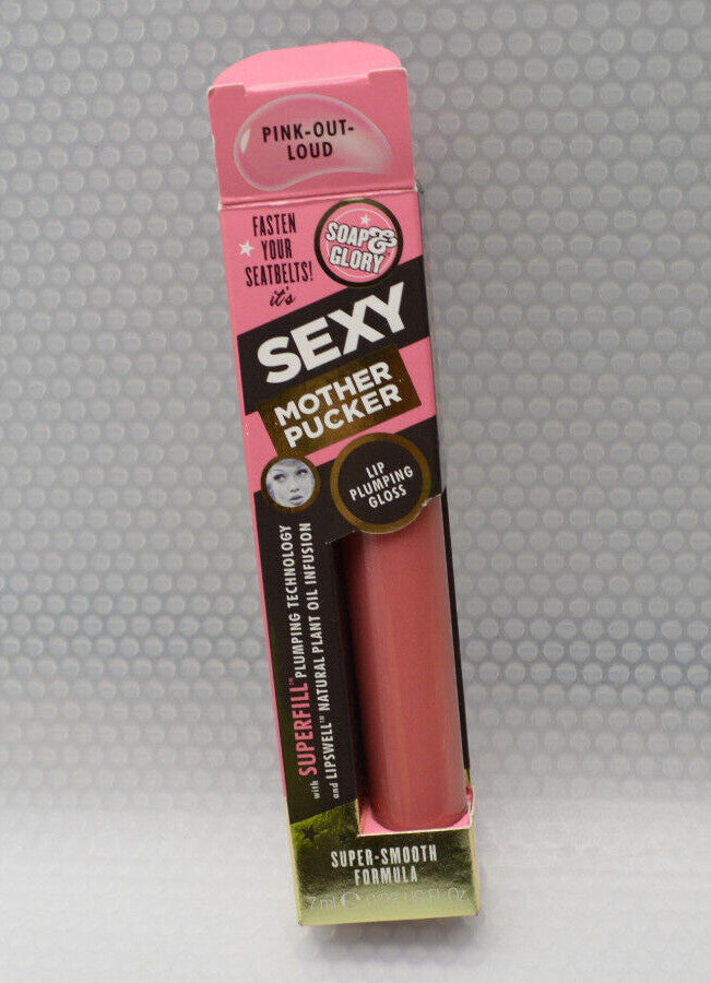 Lip Gloss with Plumping Effect - 0.23 fl oz / 7 ml, Multiple Shades