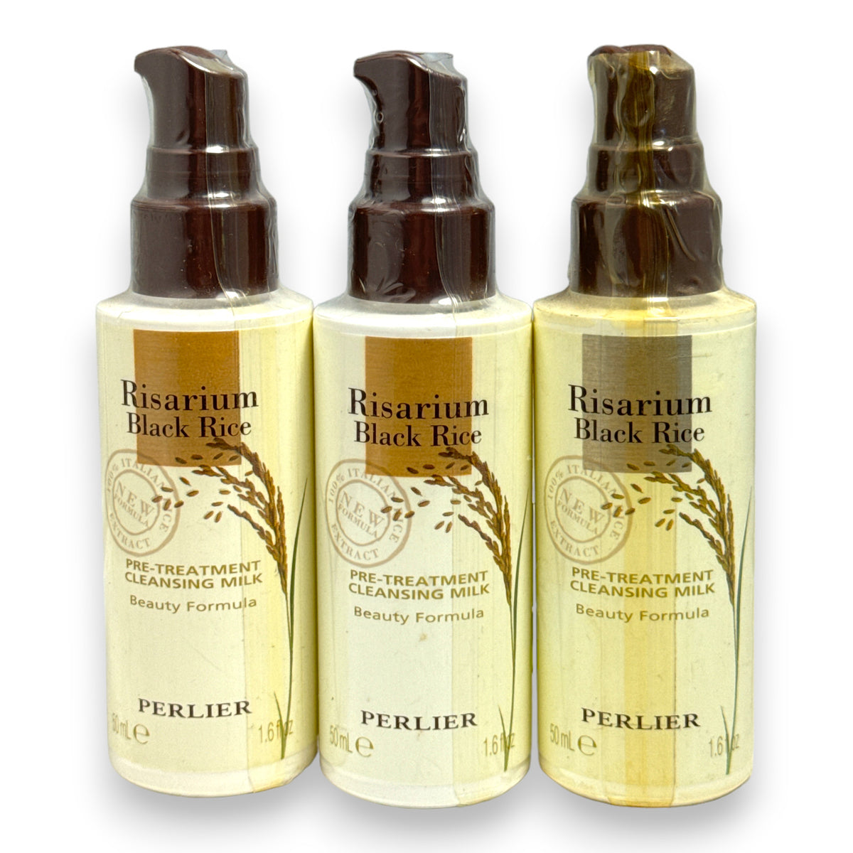 Black Rice Cleansing Milk Pre-Treatment - 50ml, Pack of 3