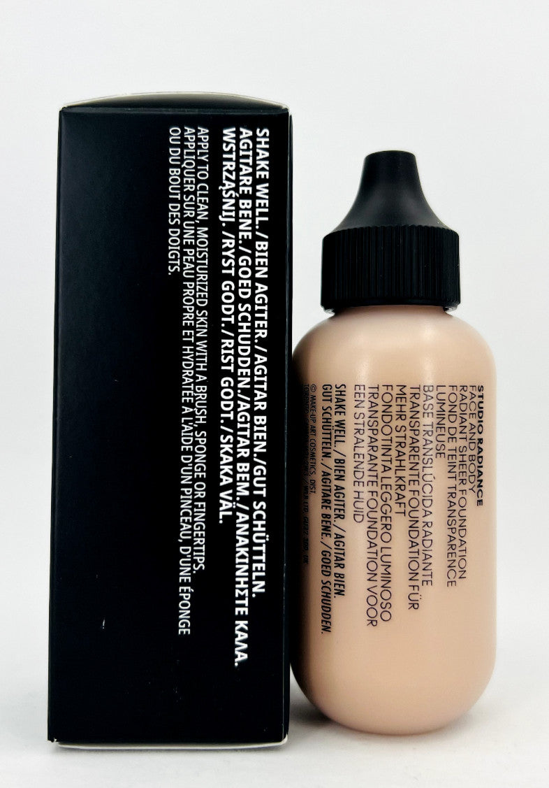 Radiant Sheer Foundation for Face & Body - Multiple Shades, 1.7 fl oz