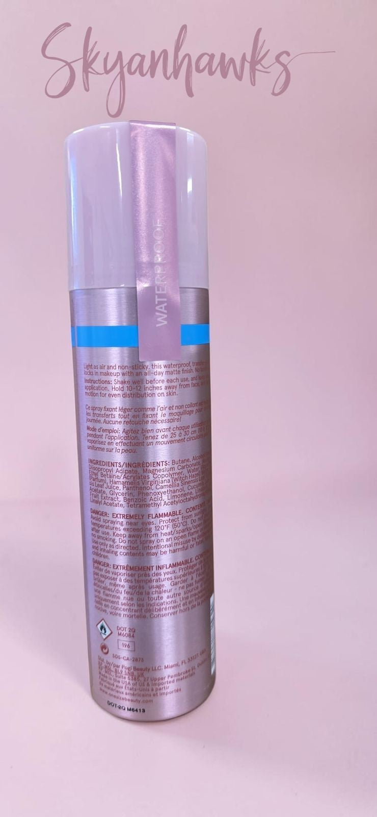 Mattifying Waterproof Setting Spray - Long-Lasting Oil Control 143ml