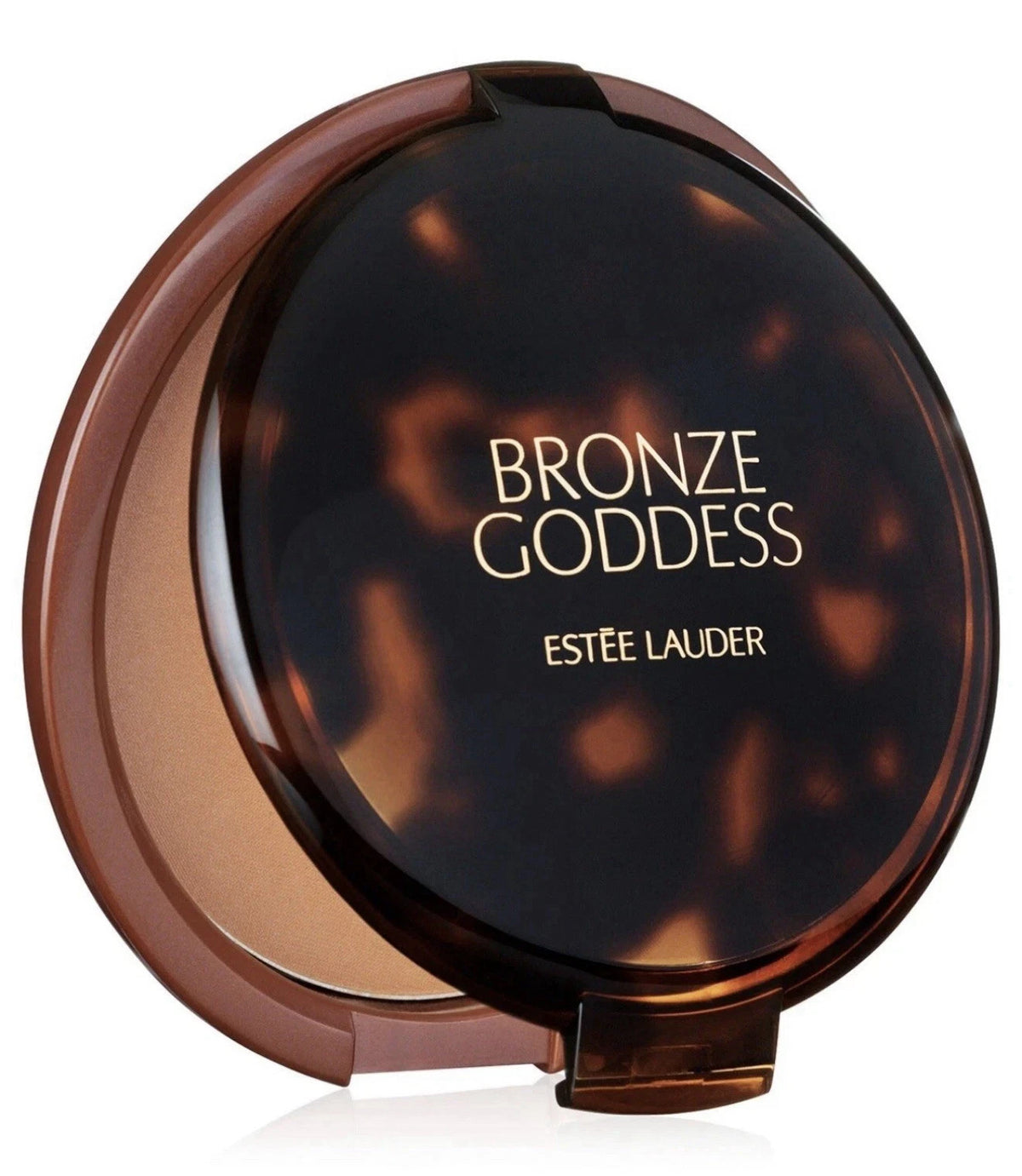 Luxury Powder Bronzer with Brush - Sun-Kissed Glow, Oil-Free & Dermatologist Tested