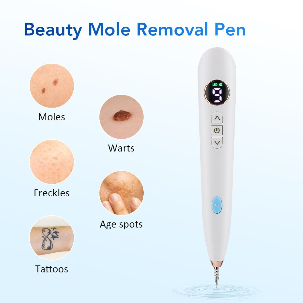 Laser Mole & Skin Spot Remover Pen - Dark Spot, Wart, Tattoo, Freckle Treatment