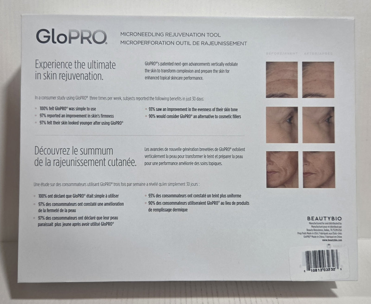 Microneedling Skin Regeneration Tool with LED Light Pink Kiss – Beautybio GloPro