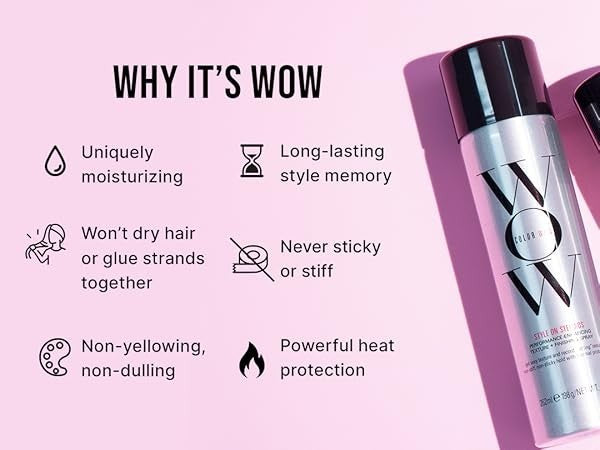 Color Wow Texture Spray for Hair - Volumizing & Heat Protectant, 7 oz