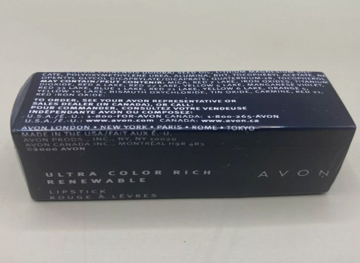 Sun Kissed Gold Lipstick - Avon Ultra Color Rich Renewable Lipstick 0.13oz - New