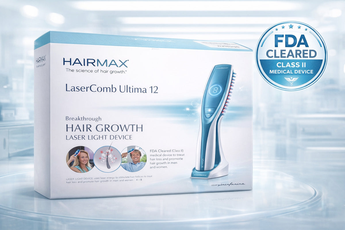 Hairmax Ultima 12 LaserComb - Laser Hair Regrowth Device