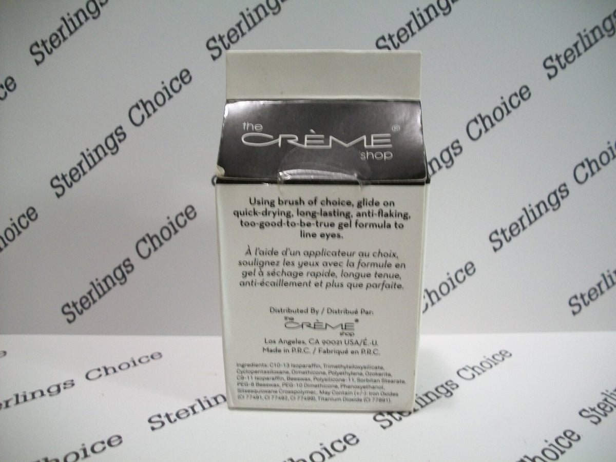 Gel Eyeliner Black Long-Lasting Smudge-Free Makeup