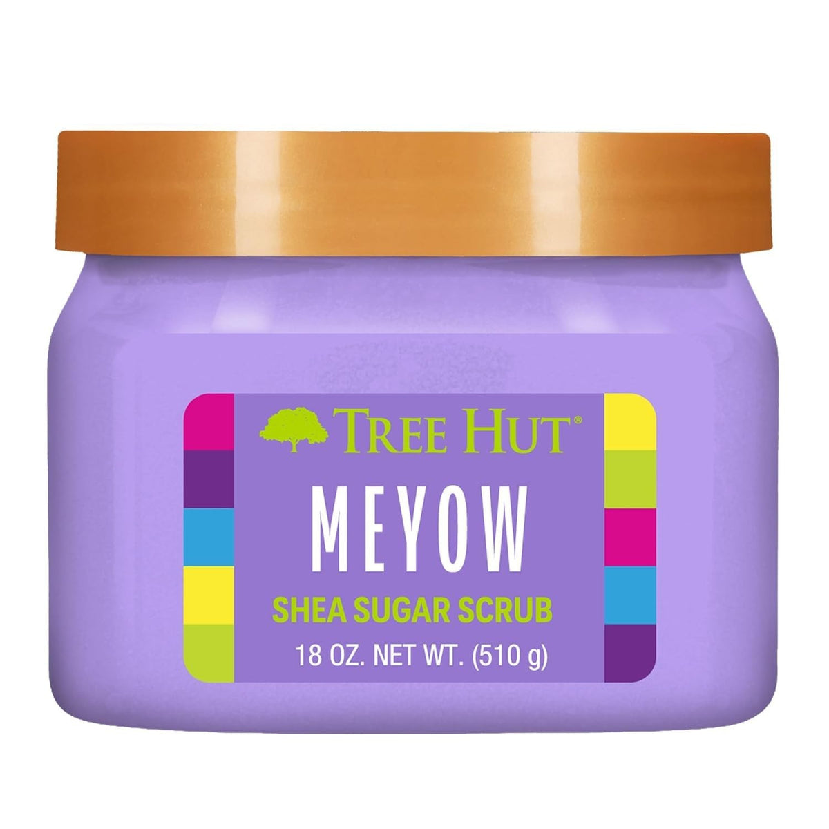 Tree Hut Shea Sugar Scrub Meyow | Exfoliating 18 Ounce (Pack of 1),