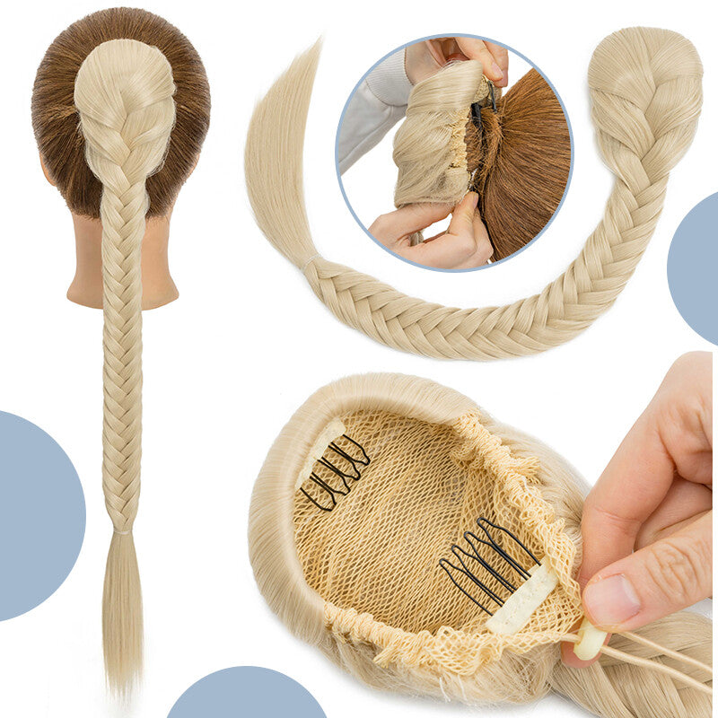 200g Thick Large Drawstring Ponytail Clip-In Hair Extension for Full Head