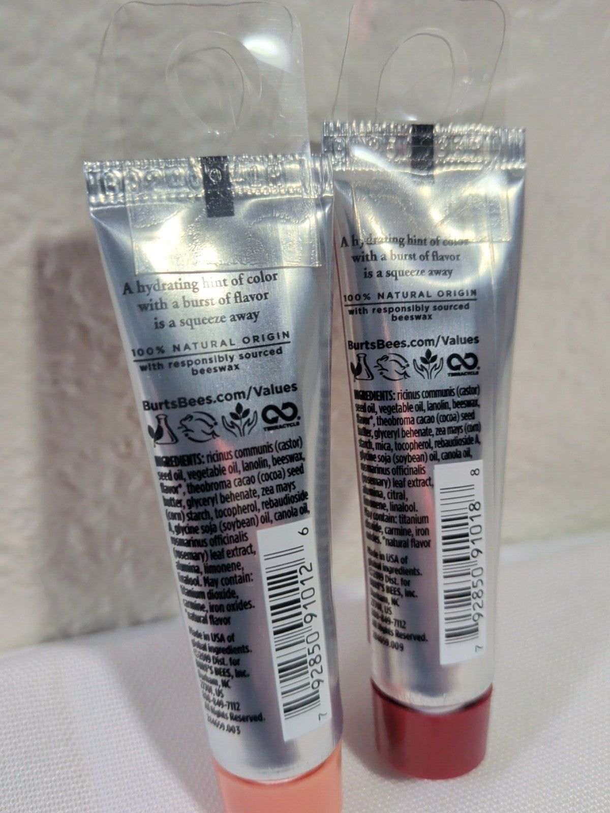 Tinted Lip Balm Set - Mandarin Granita & Sweet Peach, 2 Pack