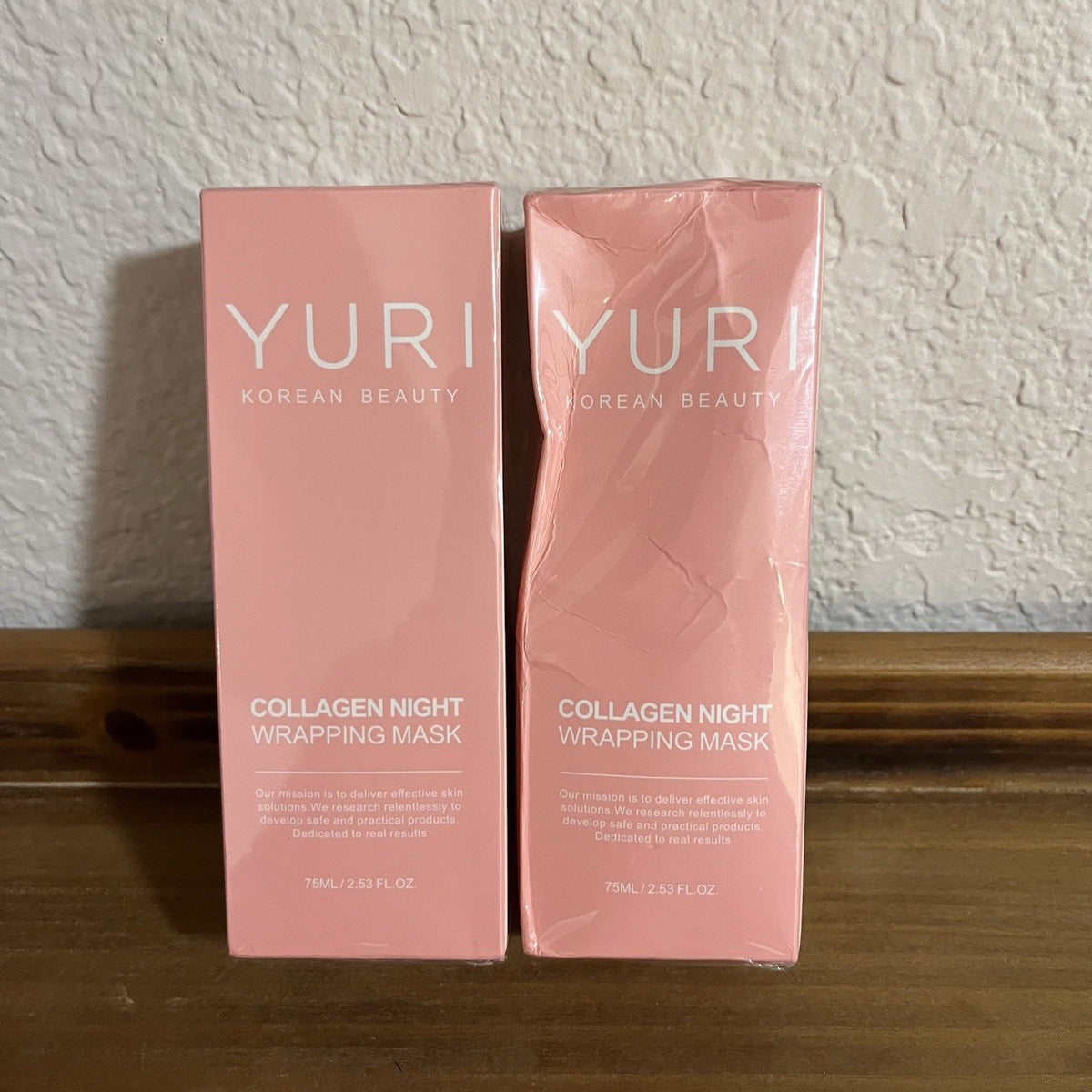 Collagen Night Wrapping Mask Skincare Set - 2 Pack