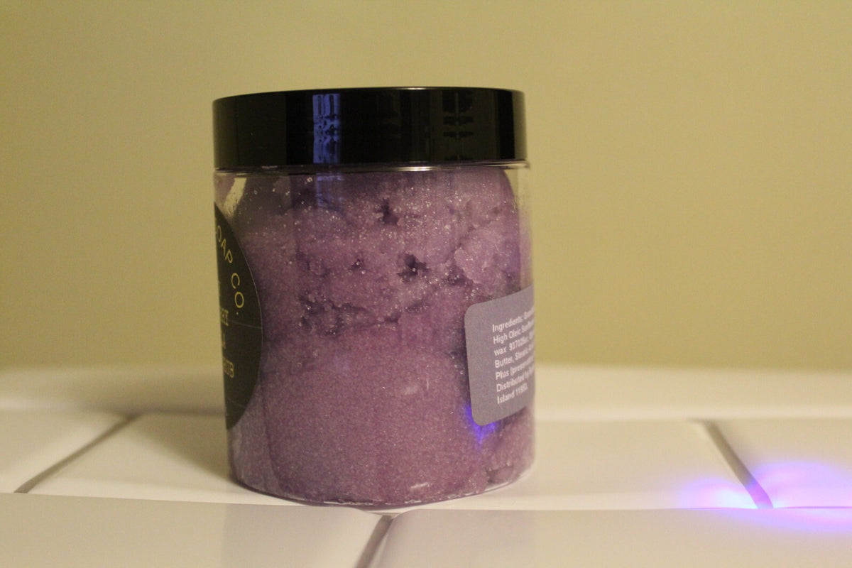 Back Raspberry Vanilla Sugar Scrub 9OZ. Jar-Free Shipping
