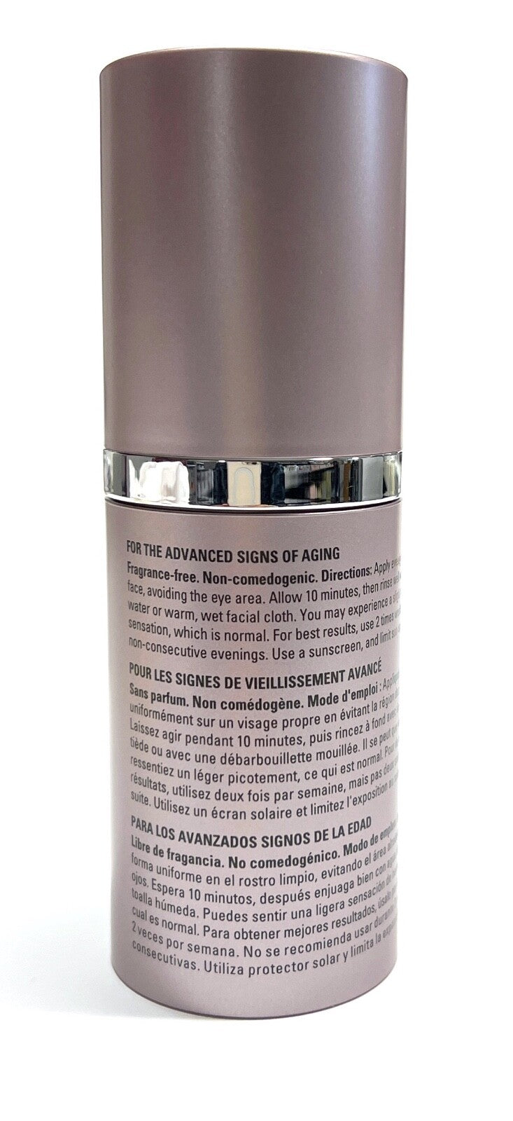Facial Peel Gel Cream - 1.7 oz Rinse-Off Exfoliator