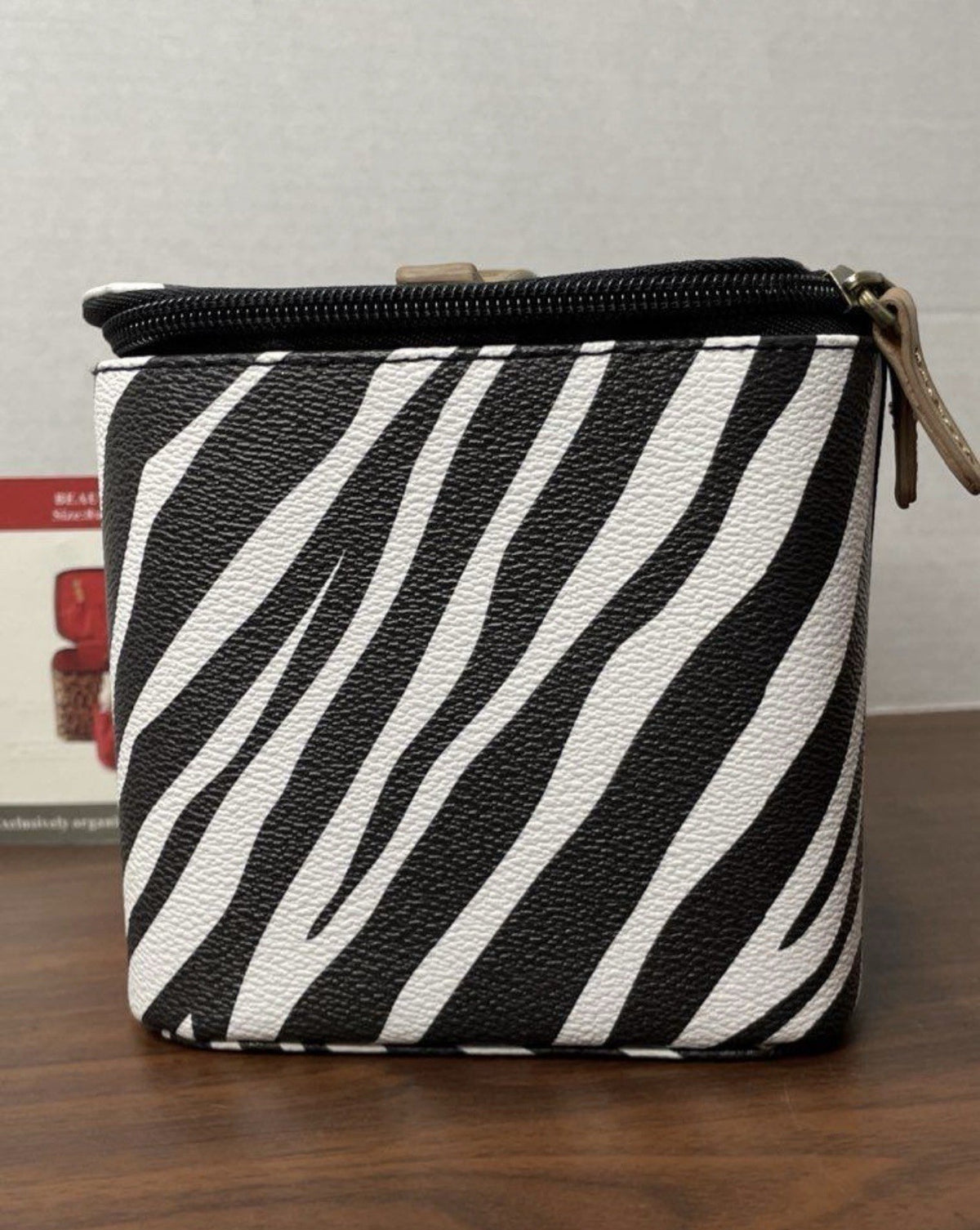 Angelina's Palace Cosmetic Case - Travel Makeup Organizer, Missing Bottles