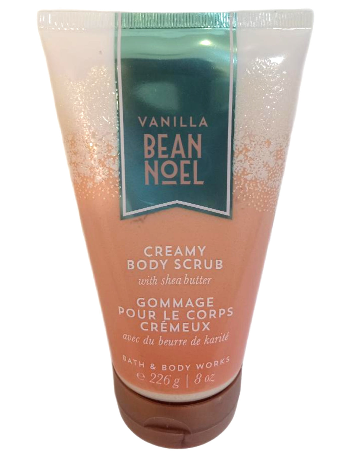 Bath And Body Works Creamy Scrub Vanilla Bean Noel 8 Oz Exfoliating