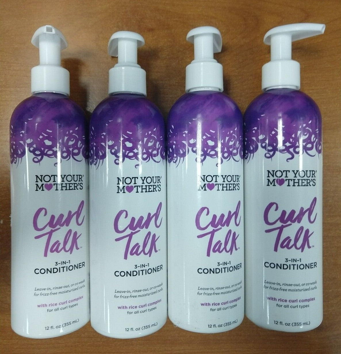Curl Talk Shampoo & Conditioner Set for Curly Hair - Sulfate-Free Hydrating Hair Care
