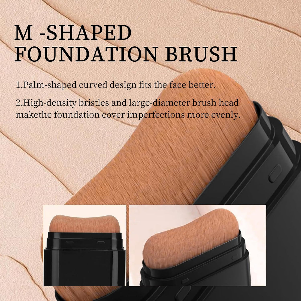 Long-Wear Lightweight Foundation Contour Stick for Flawless Skin - Natural Shade
