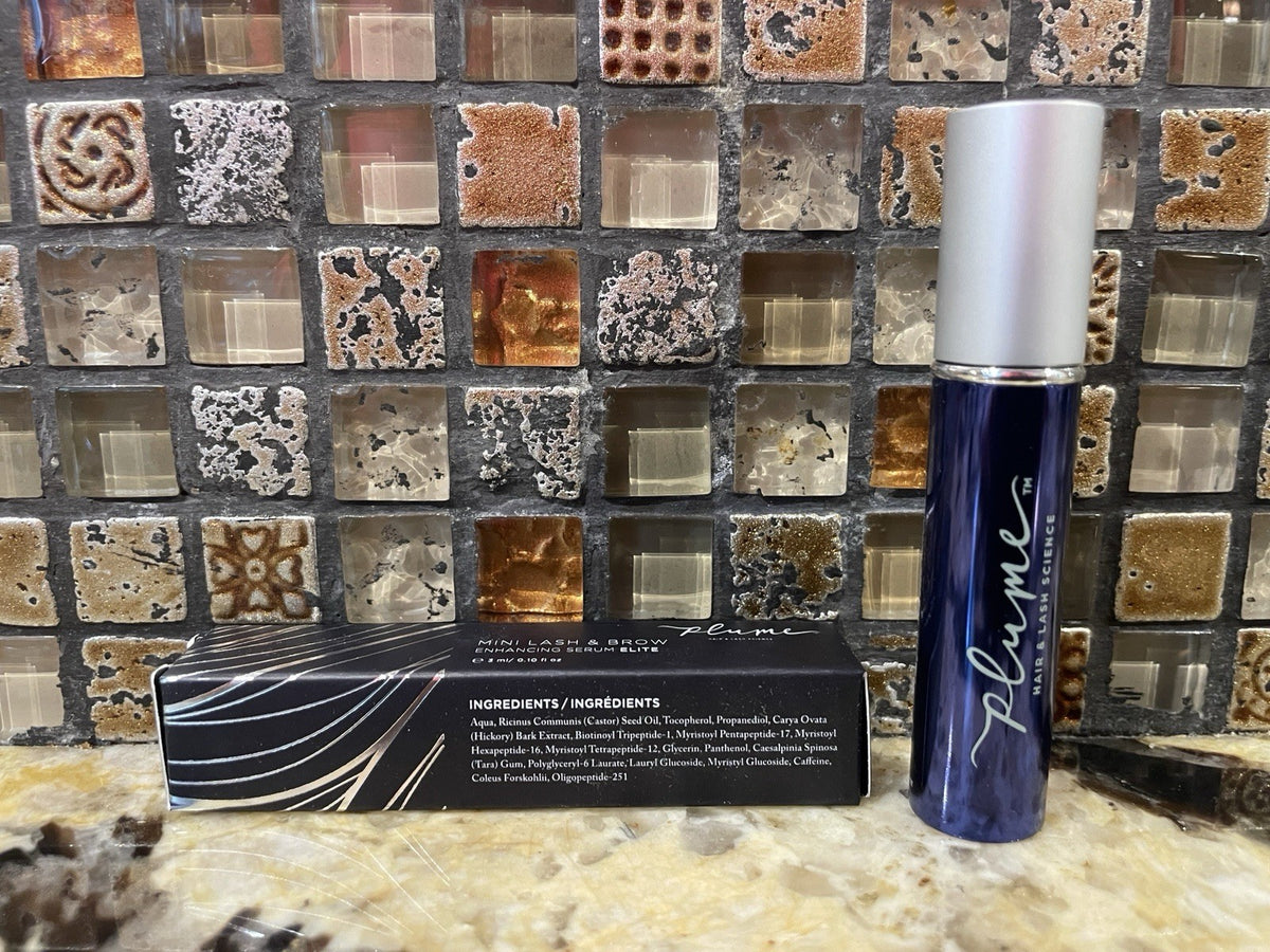 Bundle of 2 Lash & Brow Enhancing Serums - Mini 3ml Eyelash and Eyebrow Growth Treatment