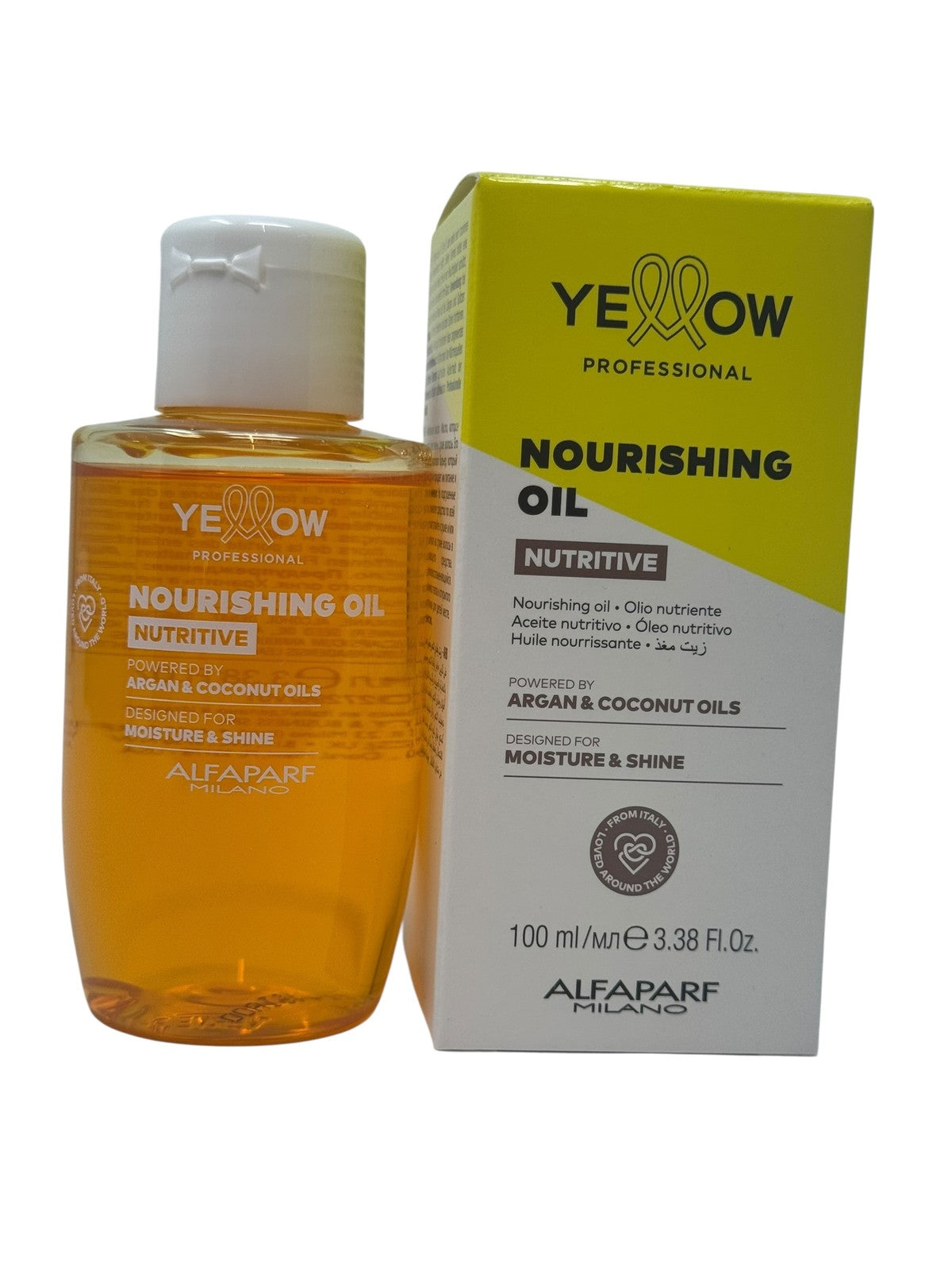 Nourishing Hair Oil for Dry Hair - AlfaParf Yellow Nutritive 3.38 Oz