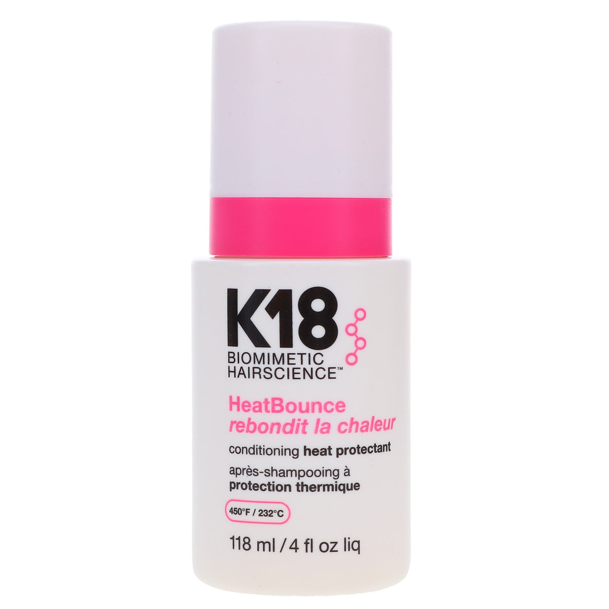 Heat Protectant Spray for Hair - Shields Up to 450°F, 4 oz