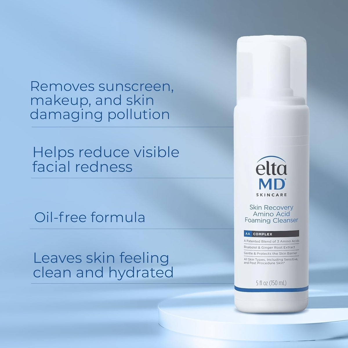Gentle Foaming Cleanser for Sensitive Skin - 150ml, Hydrating & Barrier-Strengthening