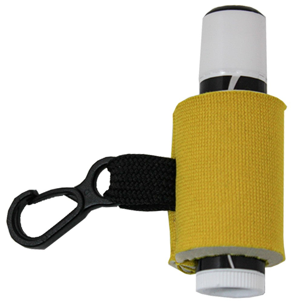 Clip-On Lip Balm Holder with Keychain - Sun-Protected Neoprene Sleeve