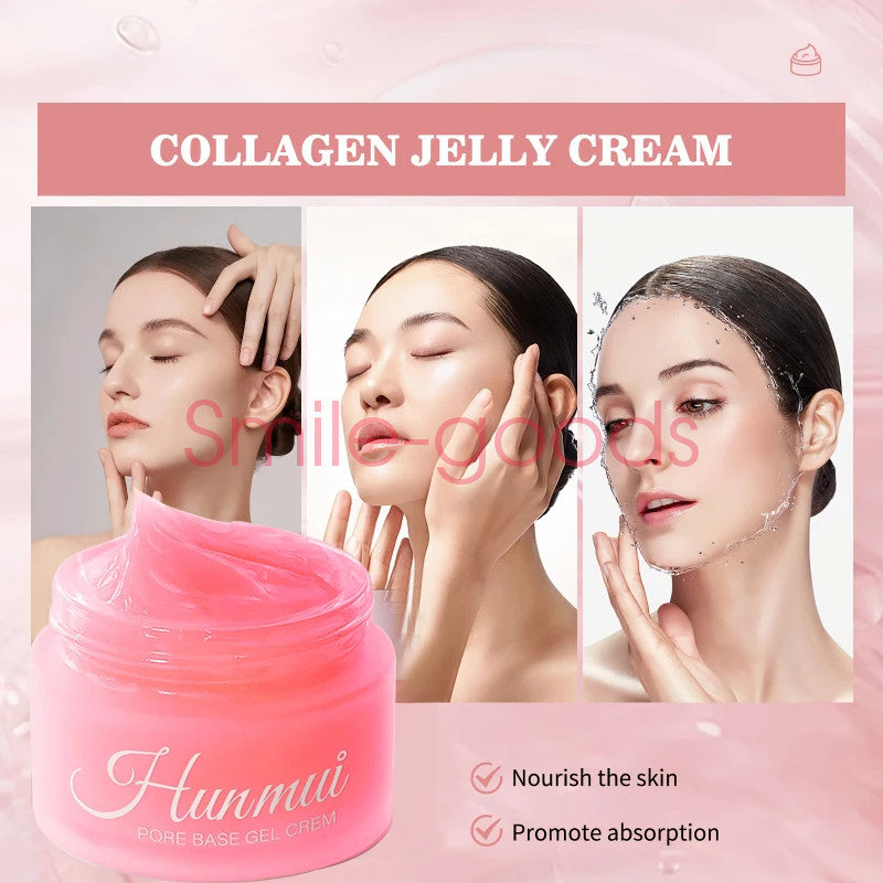 Hunmui Face Primer Pore Base Gel Cream Cover Pores Water Embellish