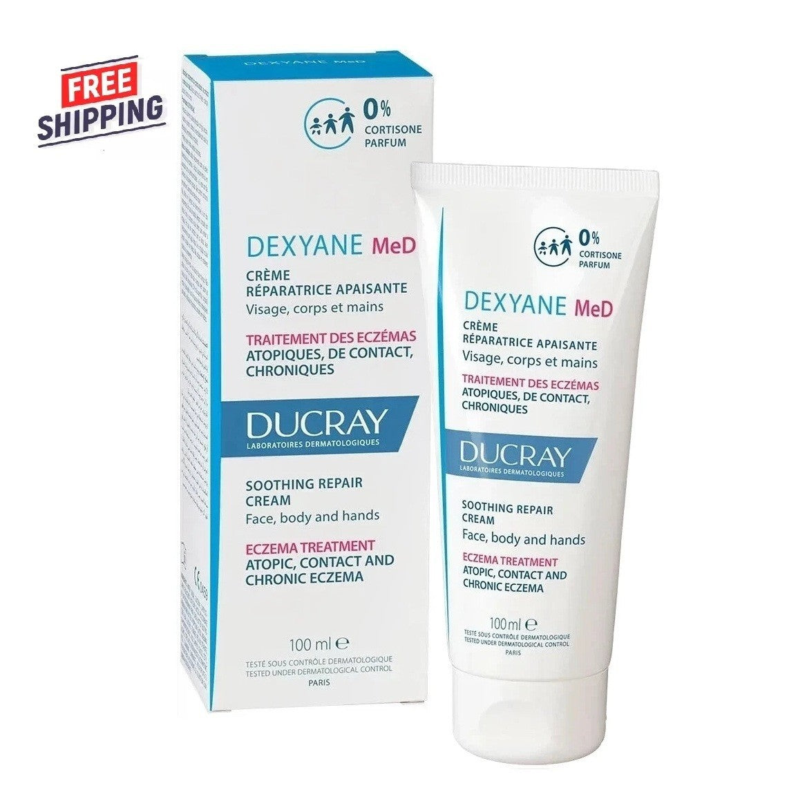 Ducray Dexyane Med Soothing Repair Cream 100ml
