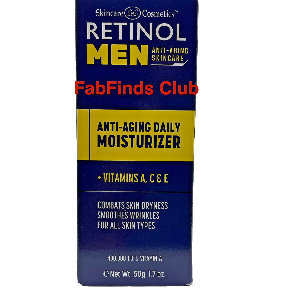 Men's Anti-Aging Retinol Moisturizer 4-Piece Set - Hydrating Skin Care