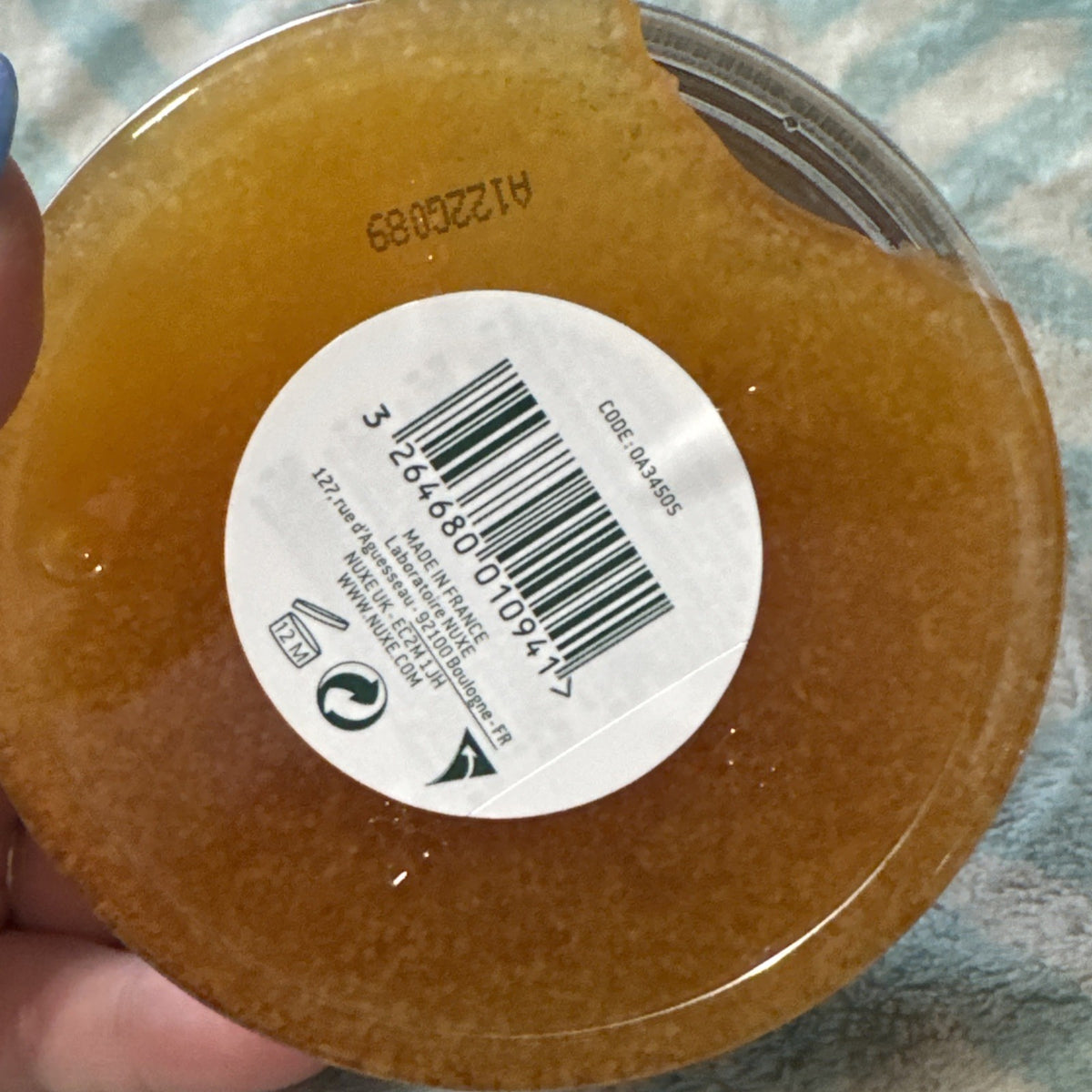 Nuxe Reve de Miel Body Scrub 175ml 6.7 Oz. SEALED !! Honey, And Sugar