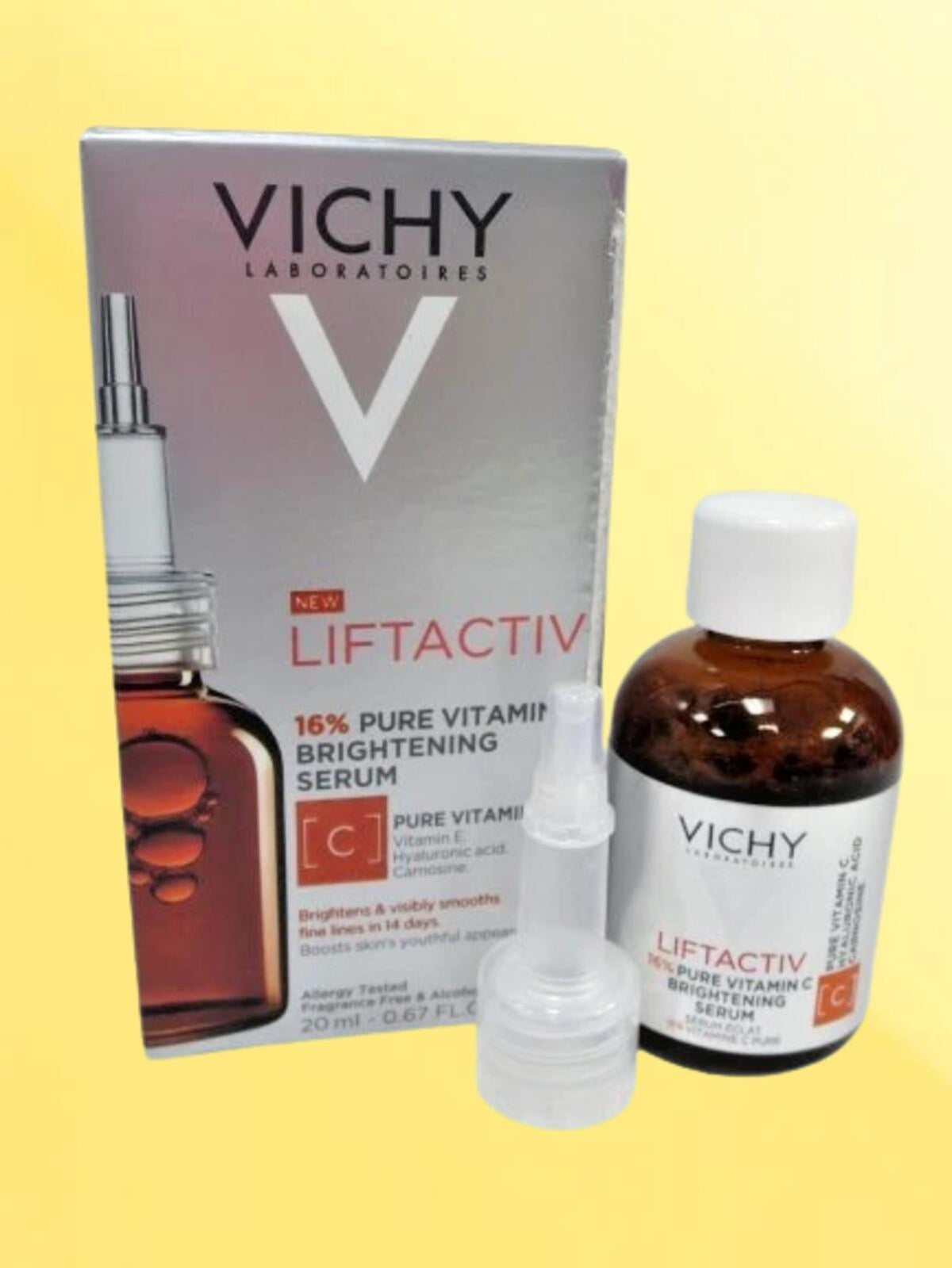 Vitamin C Brightening Serum 0.67 oz - Pure, Anti-Aging Skin Care