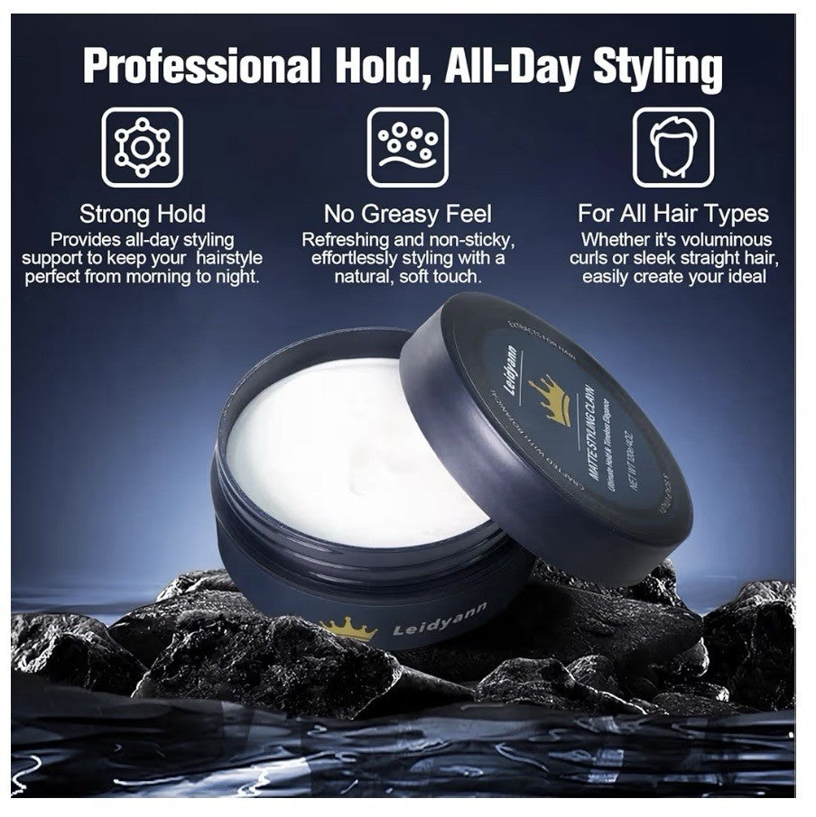 Matte Hair Styling Cream - 4 oz Men's Clay
