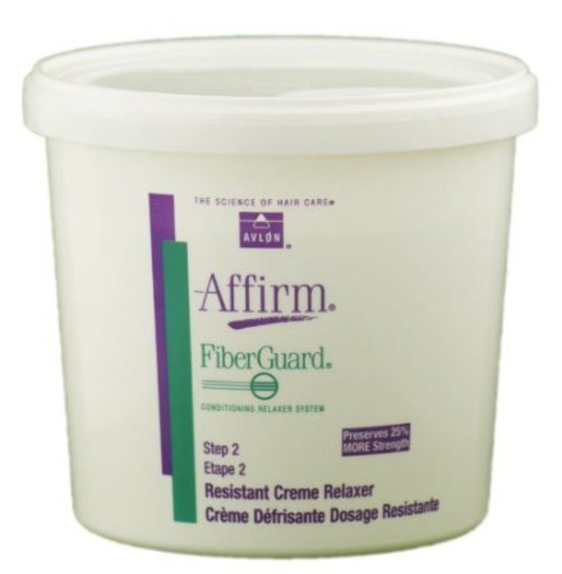 Affirm Fiberguard Creme Relaxer Resistant 4lb Hair Perm Treatment
