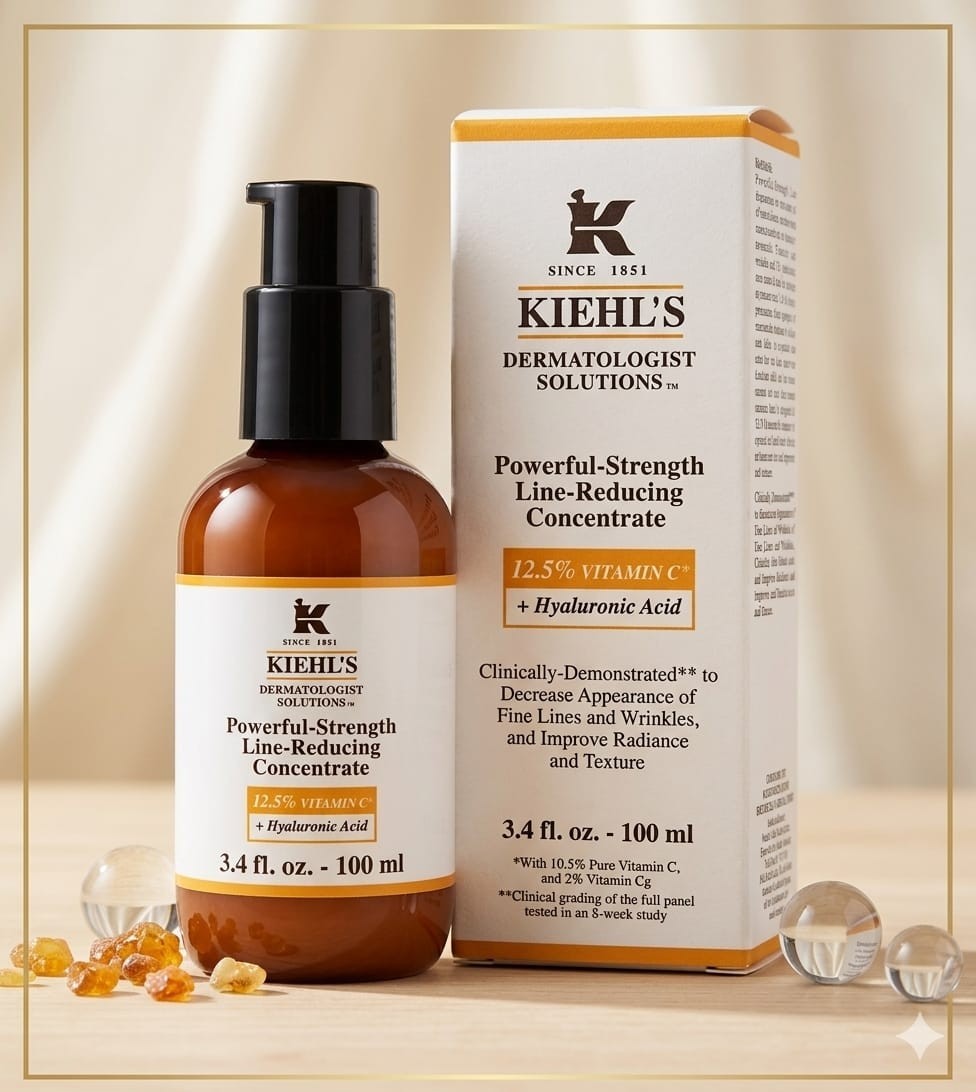 Kiehl's Line-Reducing Concentrate 2-Pack - Facial Skincare Serum 100mL