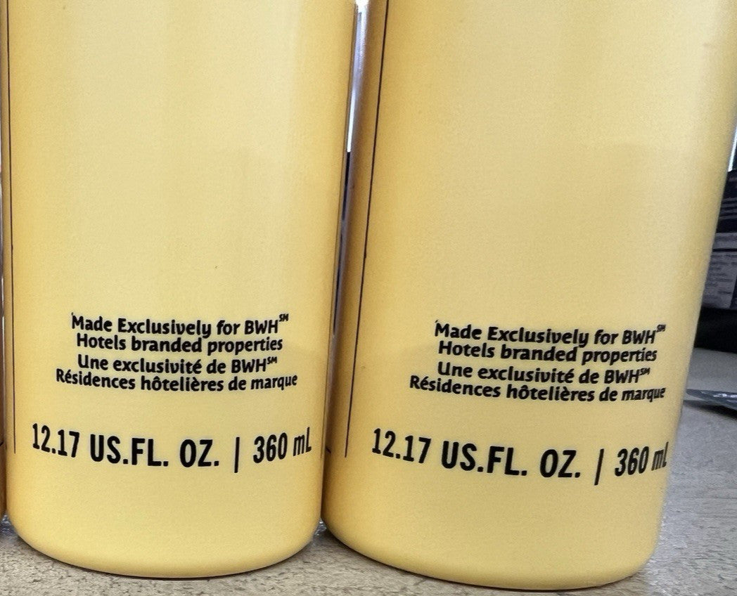 Lot of 2 Citrus Aloe Conditioner Bottles - 12.17 oz Hydrating Hair Care
